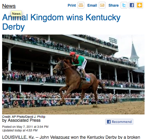 Animal Kingdom Wins!