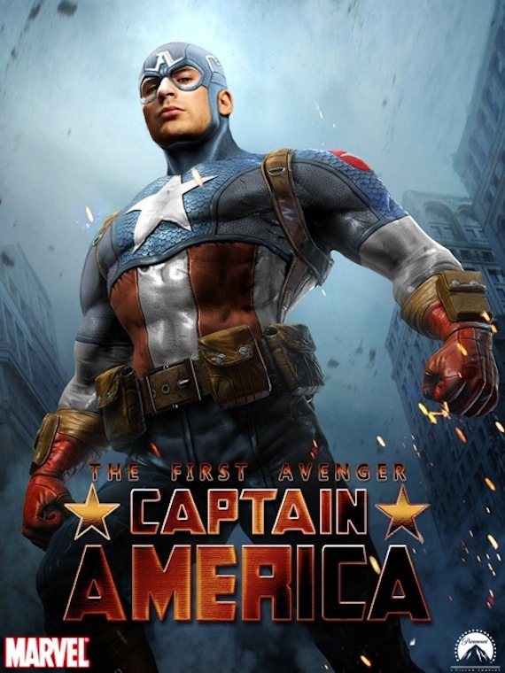 Captain America poster corrected