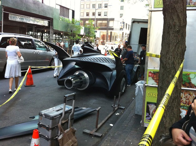 Batmobil az Arthur remake forgatásán 005