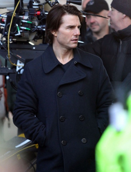 Tom Cruise On The Set Of 'Mission Impossible 4: Ghost Protocol'