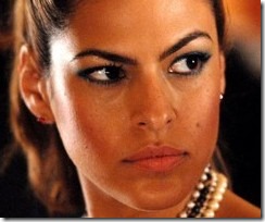 Eva Mendes az Ansiedad stábjában