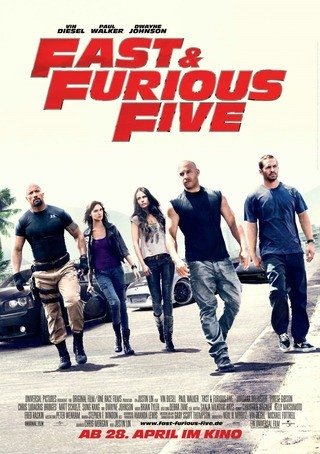 Sokadik Fast Five poszter
