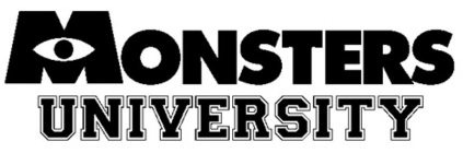 Monsters University logo