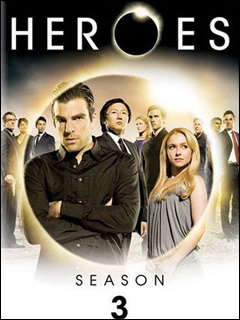 Capa Heroes   3ª Temporada (Legendado) Seriado Heroes