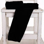 black super soft fuzzy baby leg warmers