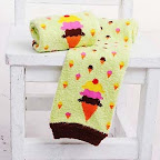 ice cream baby leg warmers super soft on babys legs