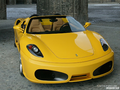 YELLOW FERRARI