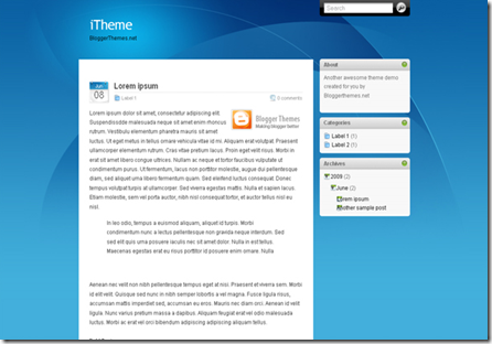 Template iTheme