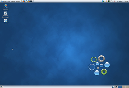 OpenSolaris deskop OpenSolaris deskop