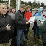 Emmanuel Xenos, left, of Poulsbo sings hymns with other members of St. Elizabeth Orthodox Mission, the only Eastern Orthodox church in Kitsap County. LARRY STEAGALL | KITSAP SUN