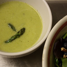 Cheddar Asparagus Soup
