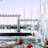 La plage vue sur le sport nautique