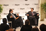 New Jersey Governor Jon Corzine and Editor-in-Chief of Politico John Harris