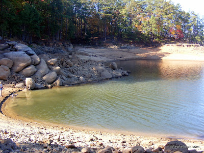 A cove on Lake Allatoona