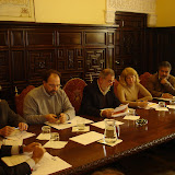 Antonio Rodrigo Torrijos preside la mesa de negociación con todos los sectores que forman Mercasevilla (8.2.10)