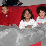 Isabel, Bella and Diego