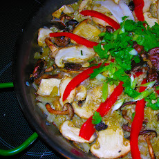 Mystic Mushroom Paella
