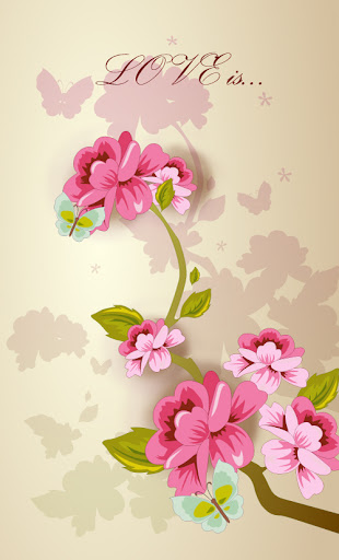 cherry blossom flower background. Cherry Blossom Flower