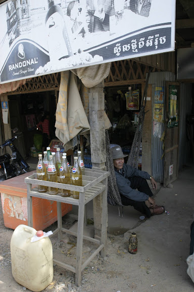 Gas shop in Cambodia