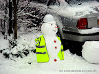 London Snowman, Tarun Chandel Photoblog