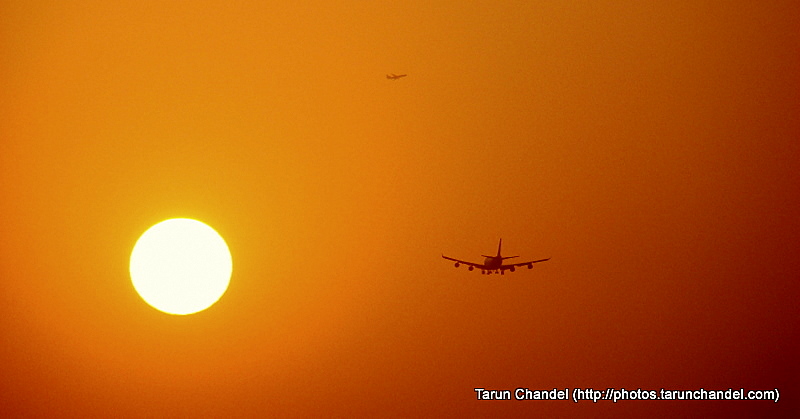 Airplane sunburn, Tarun Chandel Photoblog