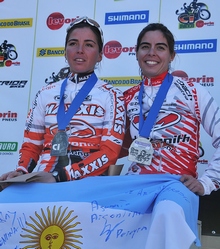 Noelia Rodríguez y Leila Luque obtuvieron el 1-2 en Minas Gerais