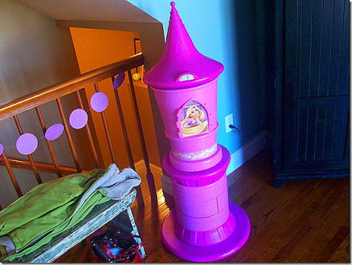 rapunzel tower table and chairs