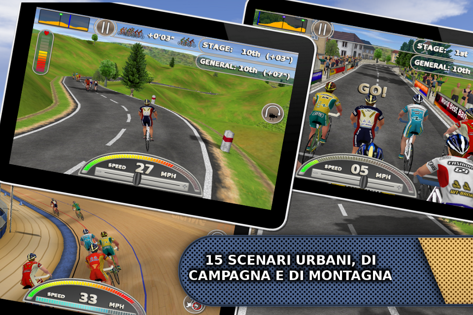 Android application Cycling 2013 (Full Version) screenshort