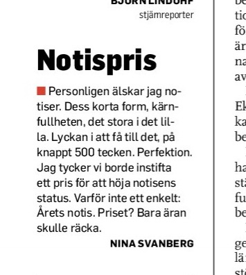 notis om notispris