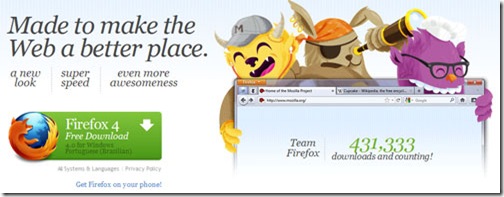 Mozilla lança versão final do Firefox 4