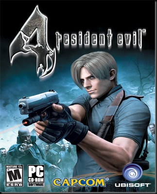 Capa jogo Resident evil 4