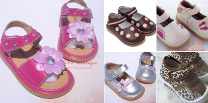 View SophiesChicBoutiqueGirlsSqueakyShoes