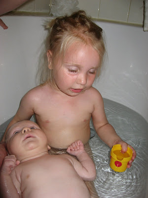  Samen in bad