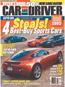 Car and Driver: April 2009 Car and Driver: April 2009