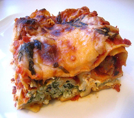 spinach lasagne