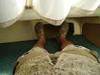 The pullman berth- ample room for two adults.