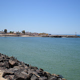 This is the entrance to the bay. The harbor master doe not encourage anchoring in the entrance for fear of being hit by another vessel in the night.