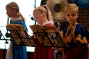 Concert jeugdorkest, blokfluiters en tambours
