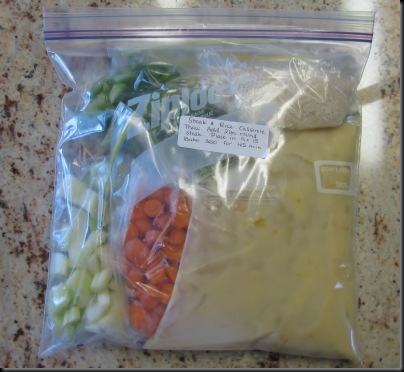 bagged casserole ingredients