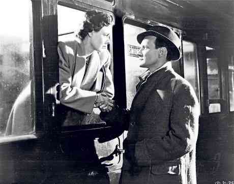 Celia Johnson and Trevor Howard arrangement a ardent unbending top mouth in Brief Encounter