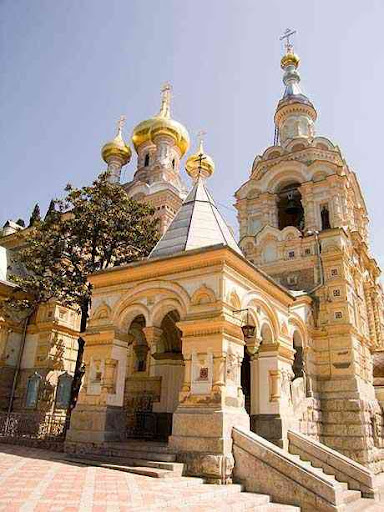 The Alexander Nevsky cathedral, Yalta