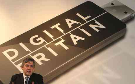 Gordon Brown has done good claims for the purpose of digital industry in the UK economy  
