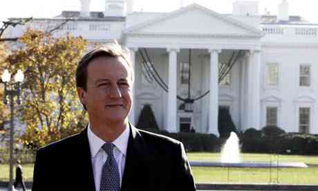 David Cameron visits US