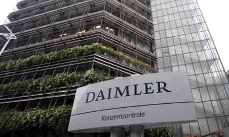 Daimler domicile in Stuttgart, Germany
