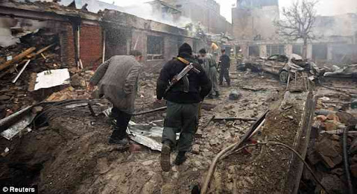 Kabul self-murder explosve attack