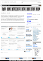 newspaper template - template blogspot free