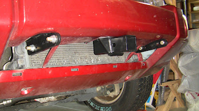 Fascia re-installed over the Matrix and optional receiver mount.