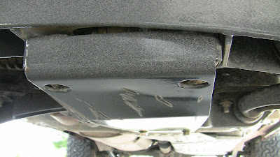 BDS Skidplate Damage