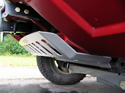 Sideview of installed Front Guard 4