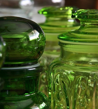 green jars
